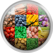 Multiple Image Showing Variety Of Edible Goods