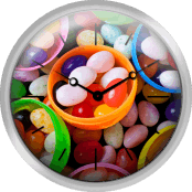 Plastic Eggs Filled With Jelly Beans