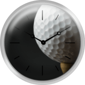 Golf Ball With Copy Space