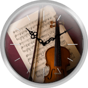 Violin and Musical Score